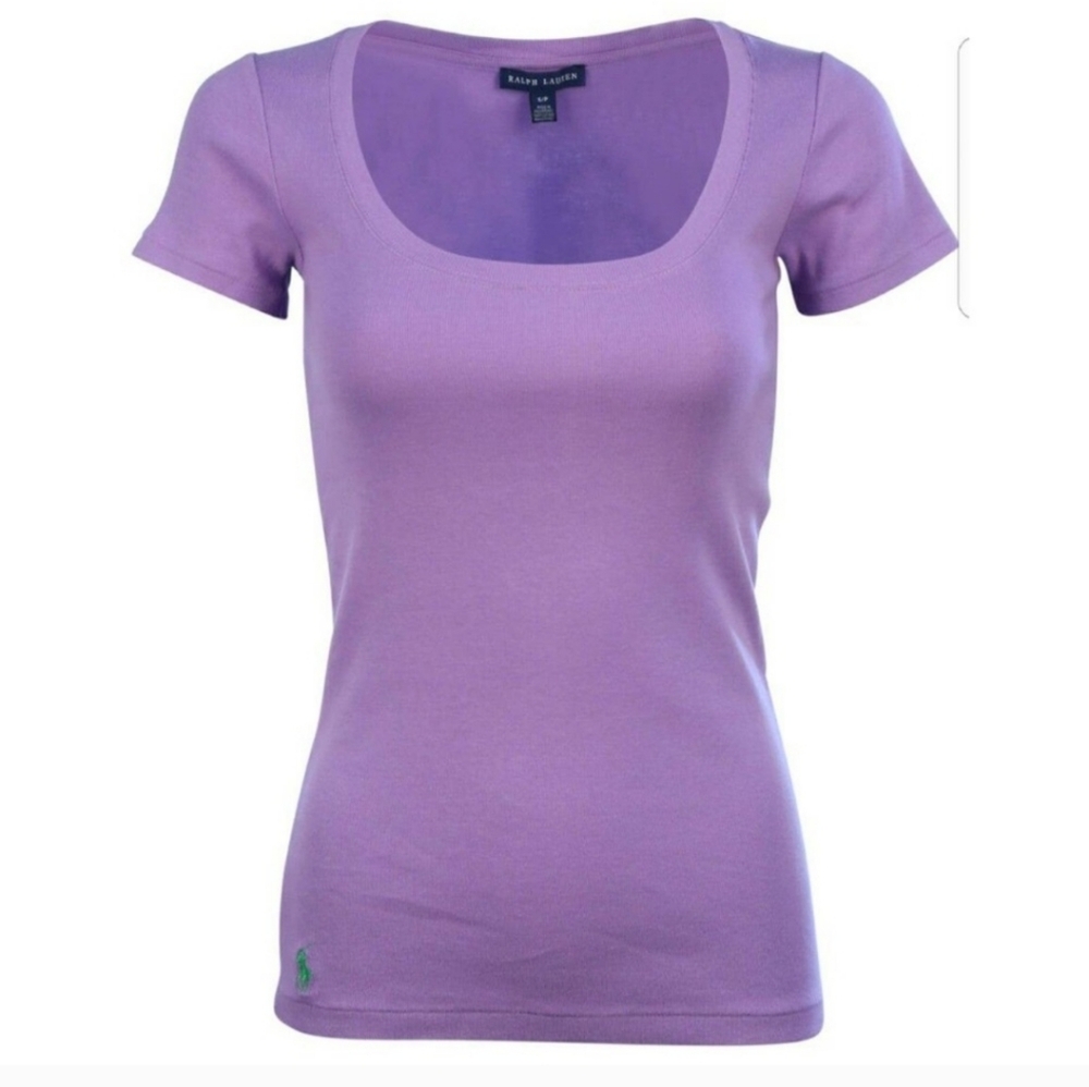 Ralph Lauren Lavender Short Sleeve Tee